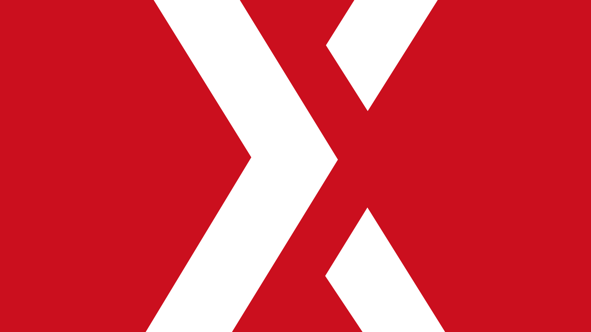 Rotes grafisches Logo mit weissem 'X' in der Mitte, Symbol der Swiss LiveCom Association.